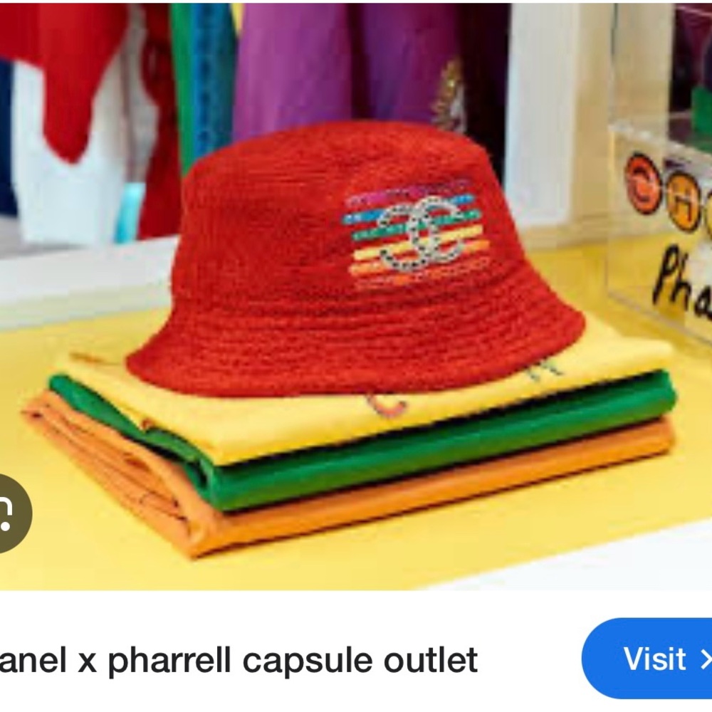 CHANEL X Pharrell Williams Bucket Hat 🔥